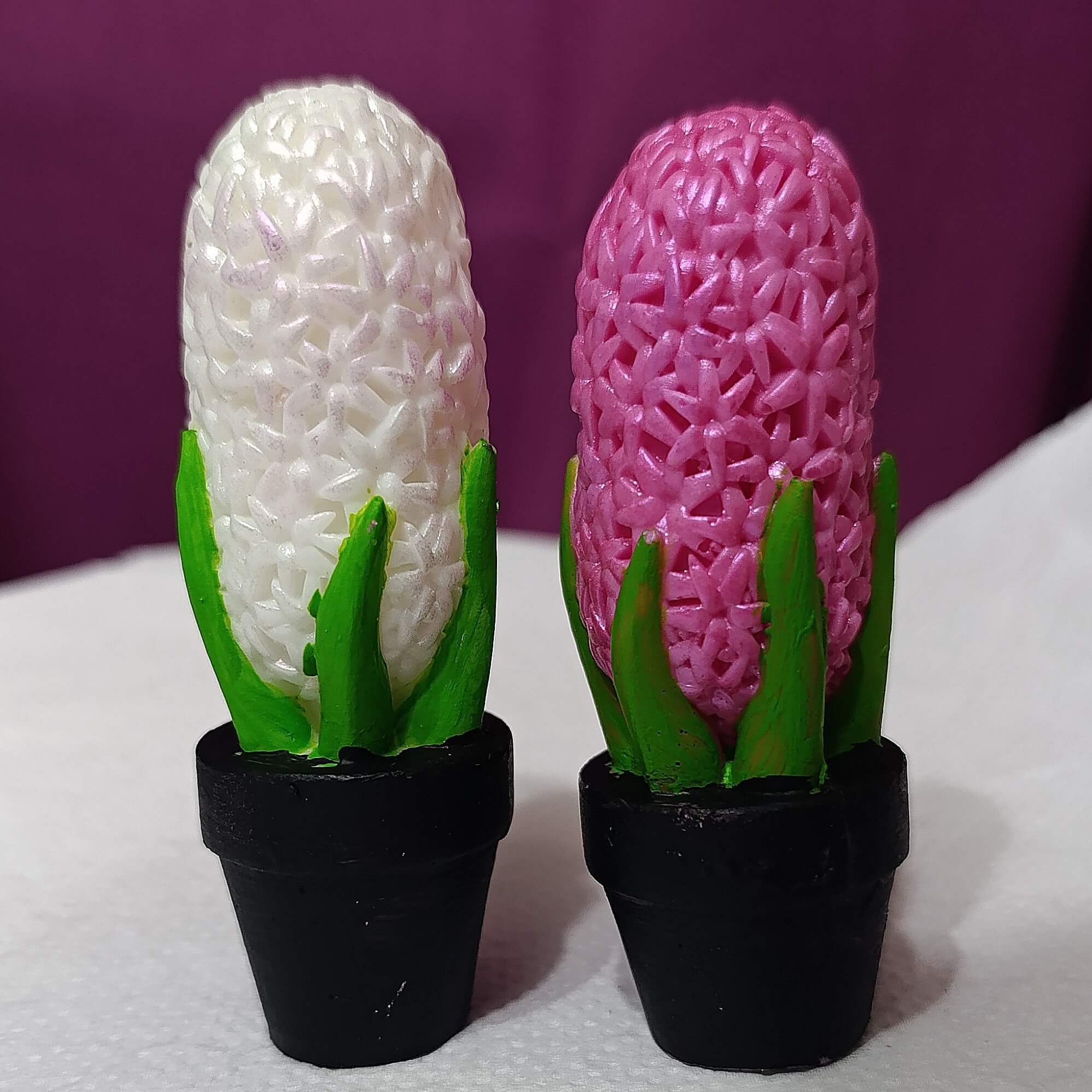 صابون تزیینی مدل گل سنبل