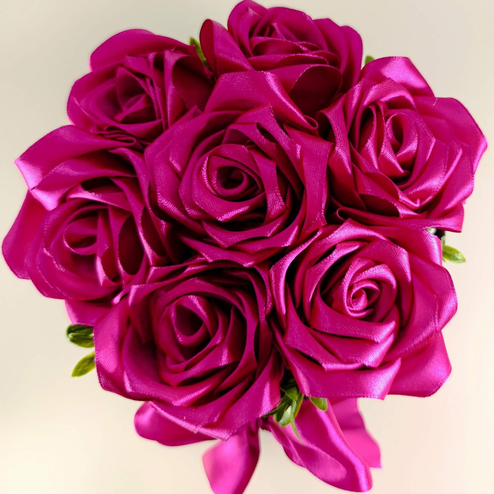 باکس گل سرخابی از نمای بالا